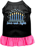 Load image into Gallery viewer, Hanukkah Pet Dress "Love and Light"
