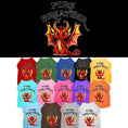 Load image into Gallery viewer, Pet Dog & Cat Shirt Screen Printed, "Fire Breather Dragon"
