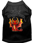 Load image into Gallery viewer, Pet Dog & Cat Shirt Screen Printed, "Fire Breather Dragon"
