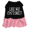Load image into Gallery viewer, Halloween Pet Dress Screen Printed, "Like My Costume"

