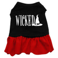 Load image into Gallery viewer, Halloween Pet Dress Screen Printed, "Wicked"
