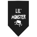 Load image into Gallery viewer, Halloween Pet and Dog Bandana Screen Printed, "Lil Monster"
