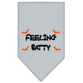 Load image into Gallery viewer, Halloween Pet and Dog Bandana Screen Printed, "Feeling Batty"
