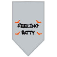 Load image into Gallery viewer, Halloween Pet and Dog Bandana Screen Printed, "Feeling Batty"
