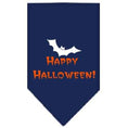 Load image into Gallery viewer, Halloween Pet and Dog Bandana Screen Printed, "Happy Halloween"
