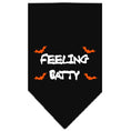 Load image into Gallery viewer, Halloween Pet and Dog Bandana Screen Printed, "Feeling Batty"
