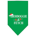 Load image into Gallery viewer, Christmas Pet and Dog Bandana Screen Printed, "Aberdoggie Christmas"
