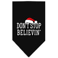 Load image into Gallery viewer, Christmas Pet and Dog Bandana Screen Printed, "Don't Stop Believin'"
