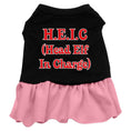 Load image into Gallery viewer, Christmas Pet Dress Screen Printed, "Head Elf In Charge"
