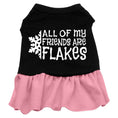 Load image into Gallery viewer, Christmas Pet Dress "All Of My Friends Are Flakes"
