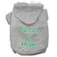 Load image into Gallery viewer, Christmas Pet Hoodie Screen Printed, "Santa's Lil Helper"
