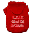 Load image into Gallery viewer, Christmas Pet Hoodie "Head Elf In Charge"
