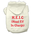Load image into Gallery viewer, Christmas Pet Hoodie "Head Elf In Charge"
