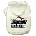 Load image into Gallery viewer, Christmas Pet Hoodie, "Don't Stop Believin"
