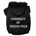 Load image into Gallery viewer, Christmas Pet Hoodie "Property of North Pole"
