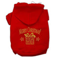 Load image into Gallery viewer, Christmas Pet Hoodie, "Golden Christmas Present"
