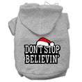 Load image into Gallery viewer, Christmas Pet Hoodie, "Don't Stop Believin"

