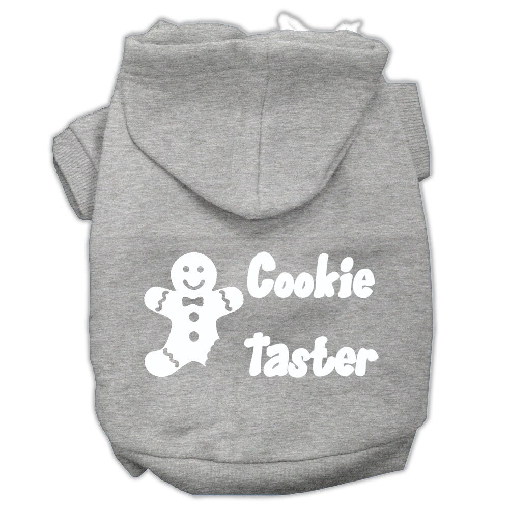 Christmas Pet Hoodie Screen Printed, "Cookie Taster"