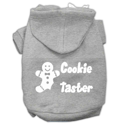 Christmas Pet Hoodie Screen Printed, "Cookie Taster"