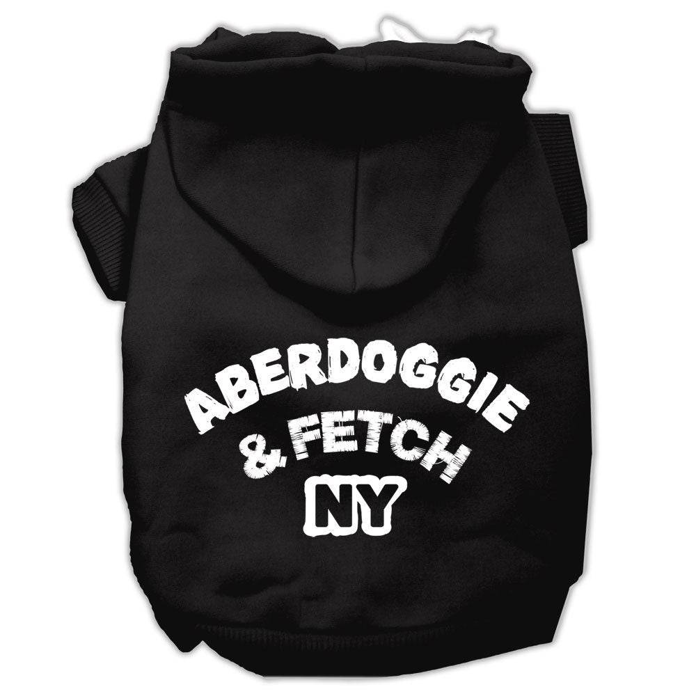 Pet Hoodie "Aberdoggie & Fetch NY"