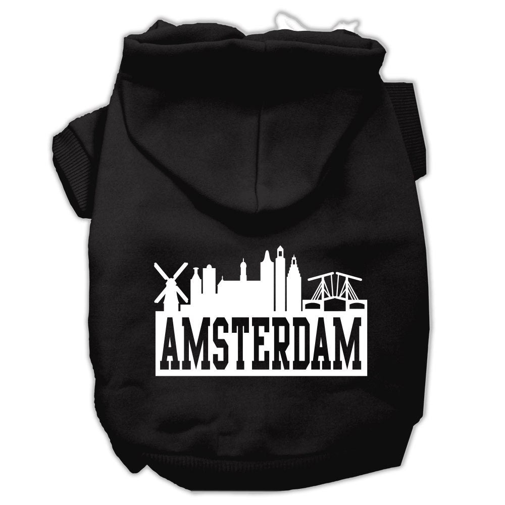 Pet Hoodie "Amsterdam Skyline"