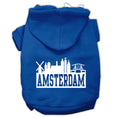 Load image into Gallery viewer, Pet Hoodie "Amsterdam Skyline"
