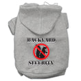 Load image into Gallery viewer, Pet Hoodie "Backyard Security"
