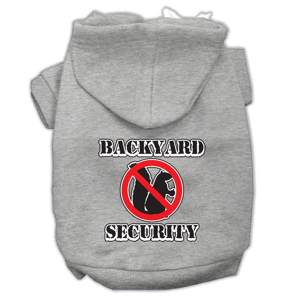 Pet Hoodie "Backyard Security"