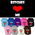 Load image into Gallery viewer, Pet Hoodie "Bitches Love Me"
