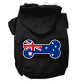 Load image into Gallery viewer, Pet Hoodie "Bone Shaped Australian Flag"
