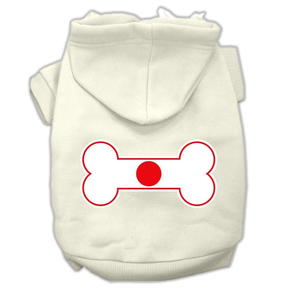 Pet Hoodie "Bone Flag Japan"