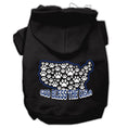 Load image into Gallery viewer, Pet Hoodie "God Bless The USA"
