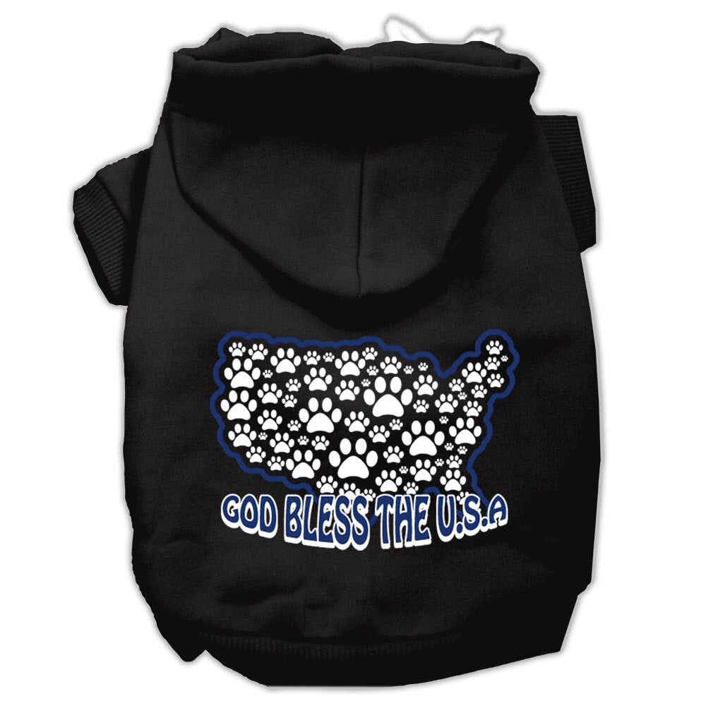 Pet Hoodie "God Bless The USA"
