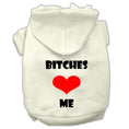 Load image into Gallery viewer, Pet Hoodie "Bitches Love Me"
