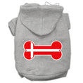 Load image into Gallery viewer, Pet Hoodie "Bone Shaped Denmark Flag"
