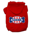 Load image into Gallery viewer, Pet Hoodie "Bonely In America"
