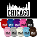Load image into Gallery viewer, Pet Hoodie "Chicago Skyline"
