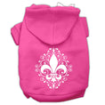 Load image into Gallery viewer, Pet Hoodie "Henna Fleur De Lis"
