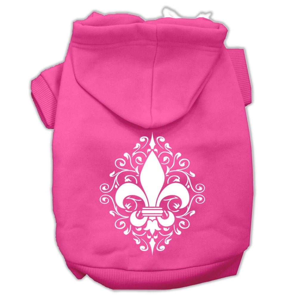 Pet Hoodie "Henna Fleur De Lis"