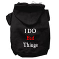 Load image into Gallery viewer, Pet Hoodie "I Do Bad Things"
