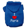 Load image into Gallery viewer, Pet Hoodie "I Love Paris"

