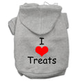 Load image into Gallery viewer, Pet Hoodie "I Love Treats"
