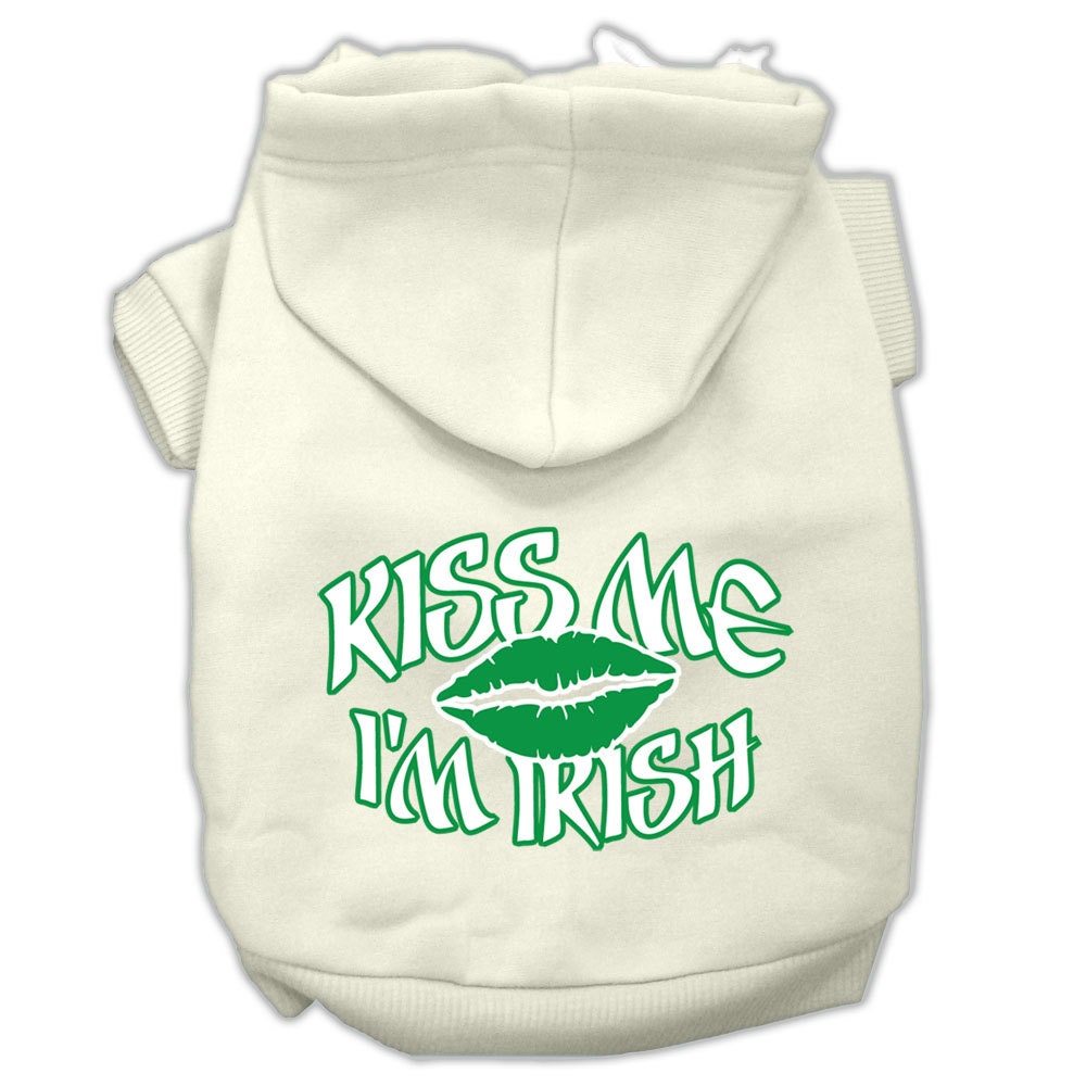 Pet Hoodie "Kiss Me I'm Irish"