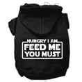 Load image into Gallery viewer, Pet Hoodie "Hungry I Am, Feed Me You Must"
