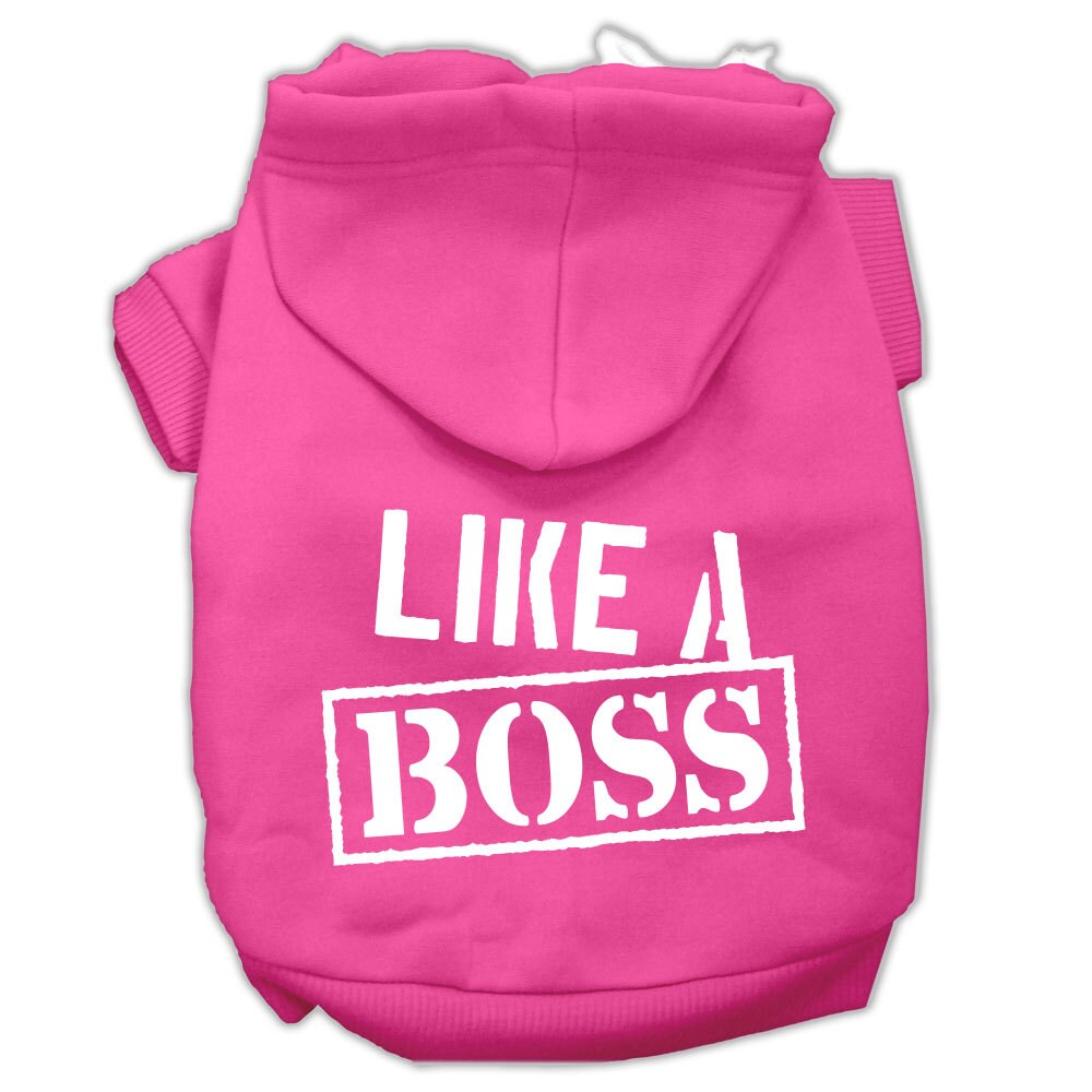 Pet Hoodie "Like A Boss"