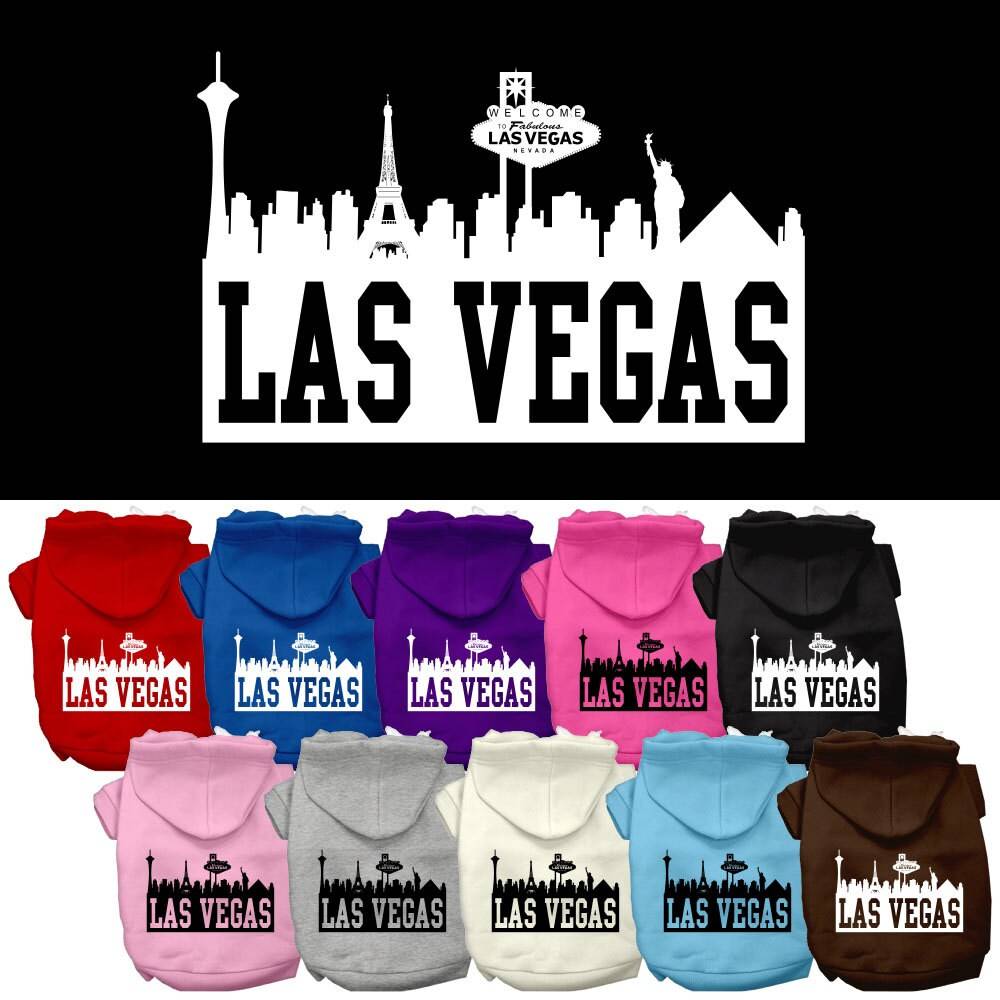 Pet Hoodie "Las Vegas Skyline"