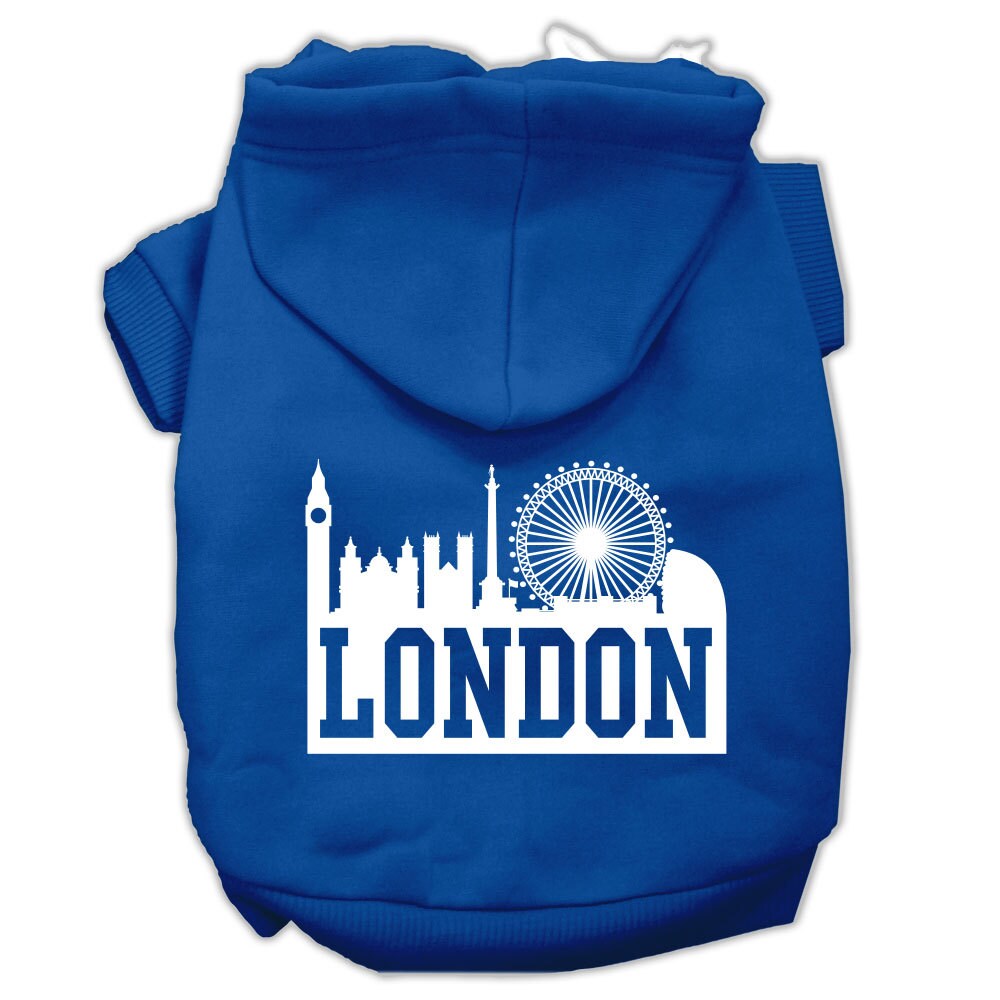 Pet Hoodie "London Skyline"