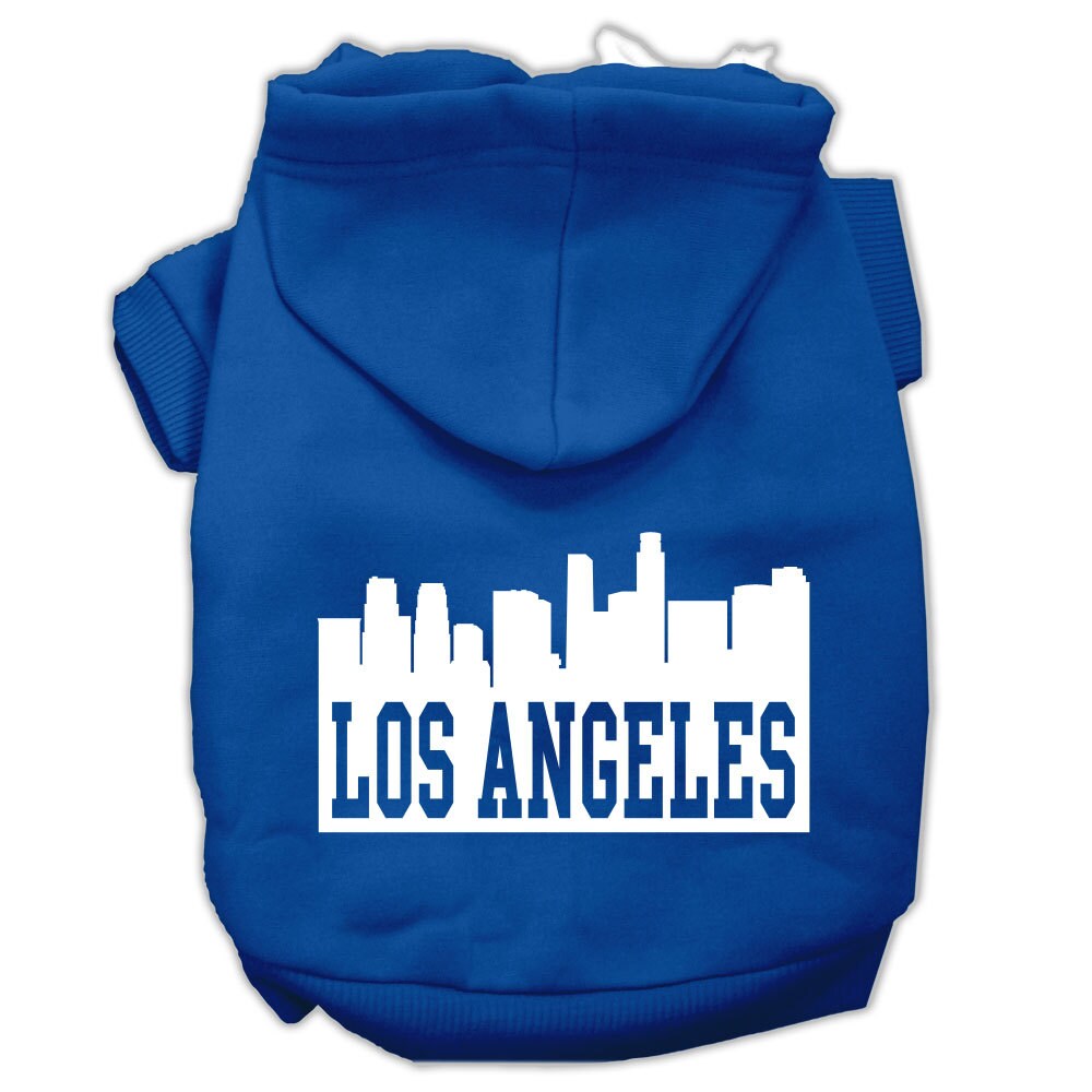 Pet Hoodie "Los Angeles Skyline"