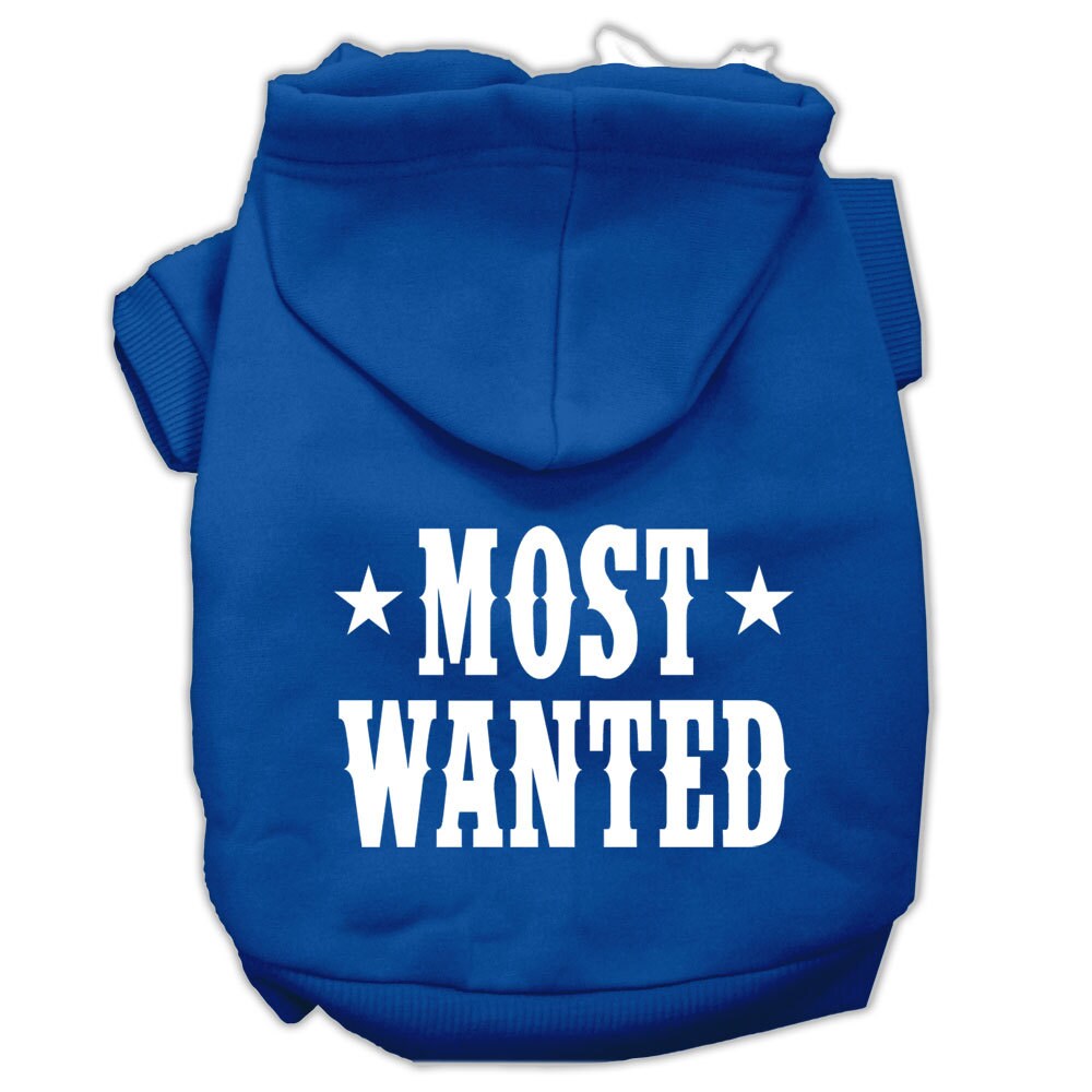 Pet Hoodie "Most Wanted"