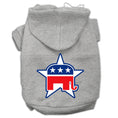 Load image into Gallery viewer, Pet Dog & Cat Hoodie Screen Printed, "Republican"
